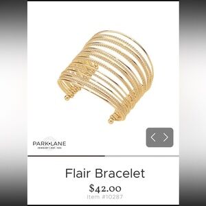 Park Lane Flair Gold Cuff Bracelet